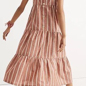 Madewell midi dress- as seen on Lauren Kay sims